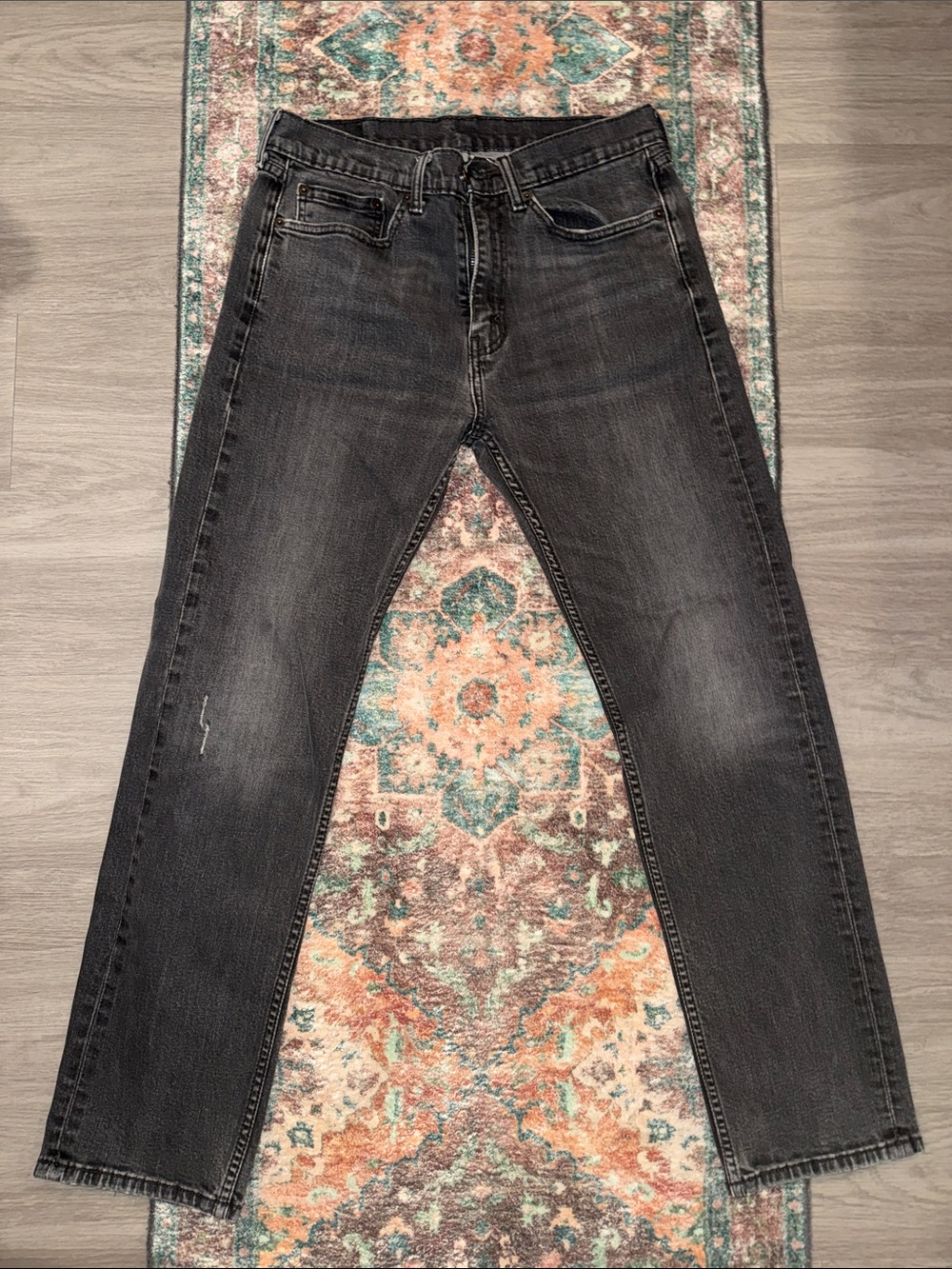 Levi's Slim Straight Jeans - Black